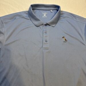 Clique SHIRT Mens XL Golf Polo Gray  LOGO